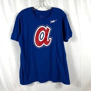 Atlanta Braves L Nike Tee MLB Retro